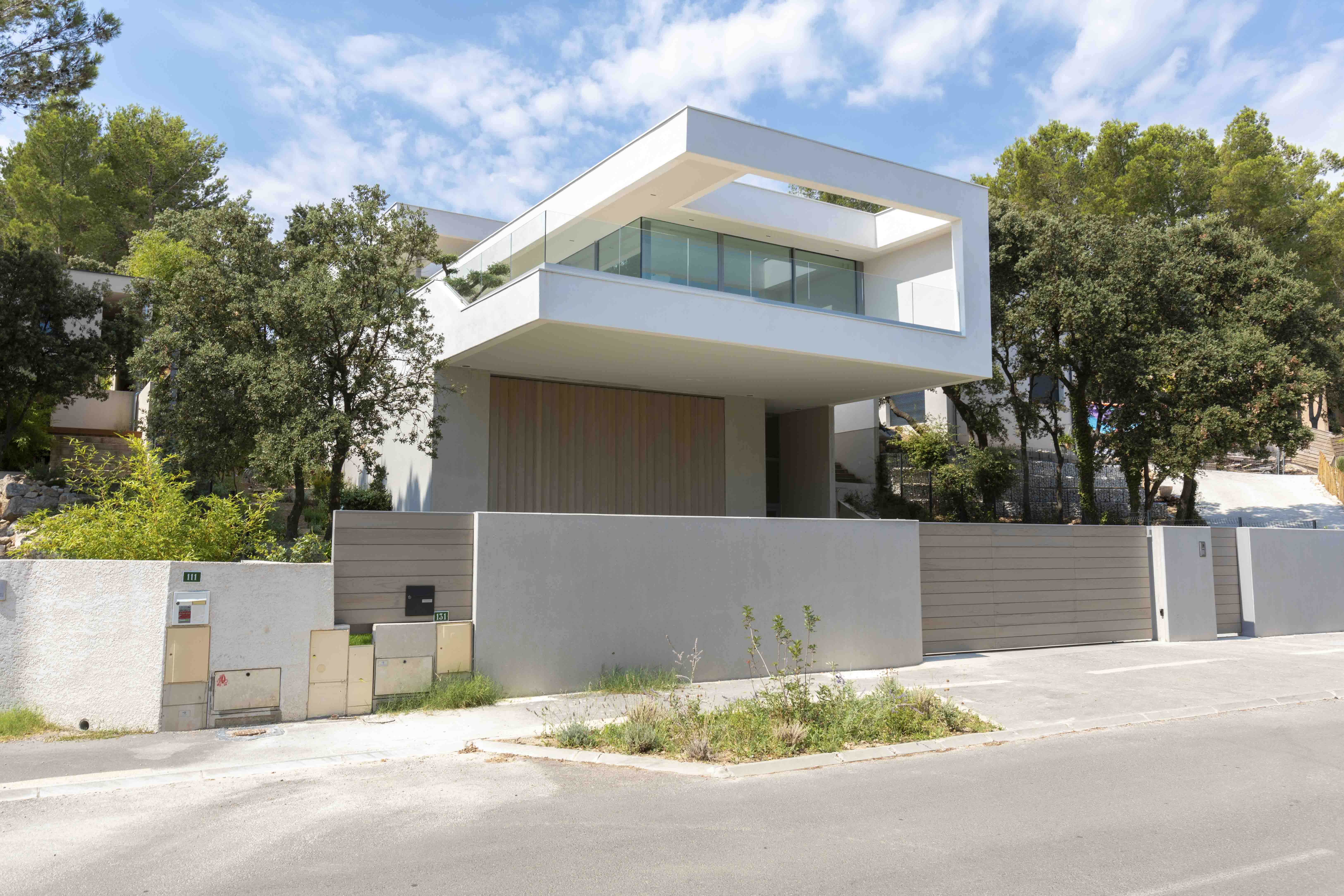 Architecture De Maison Contemporaine Dans L'Hérault - BF Architecture