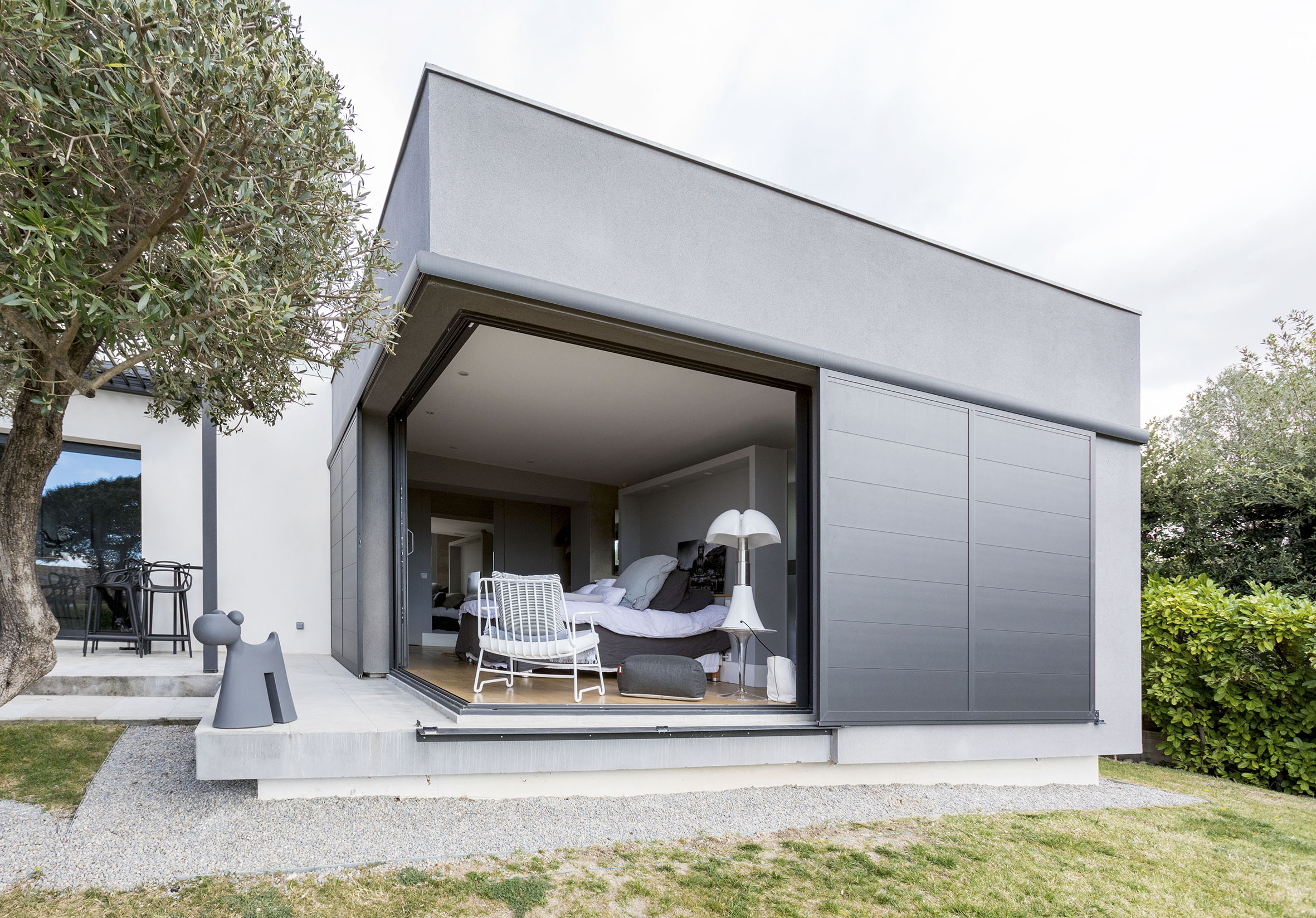 Réhabilitation De Maison Individuelle Dans L'Hérault - BF Architecture